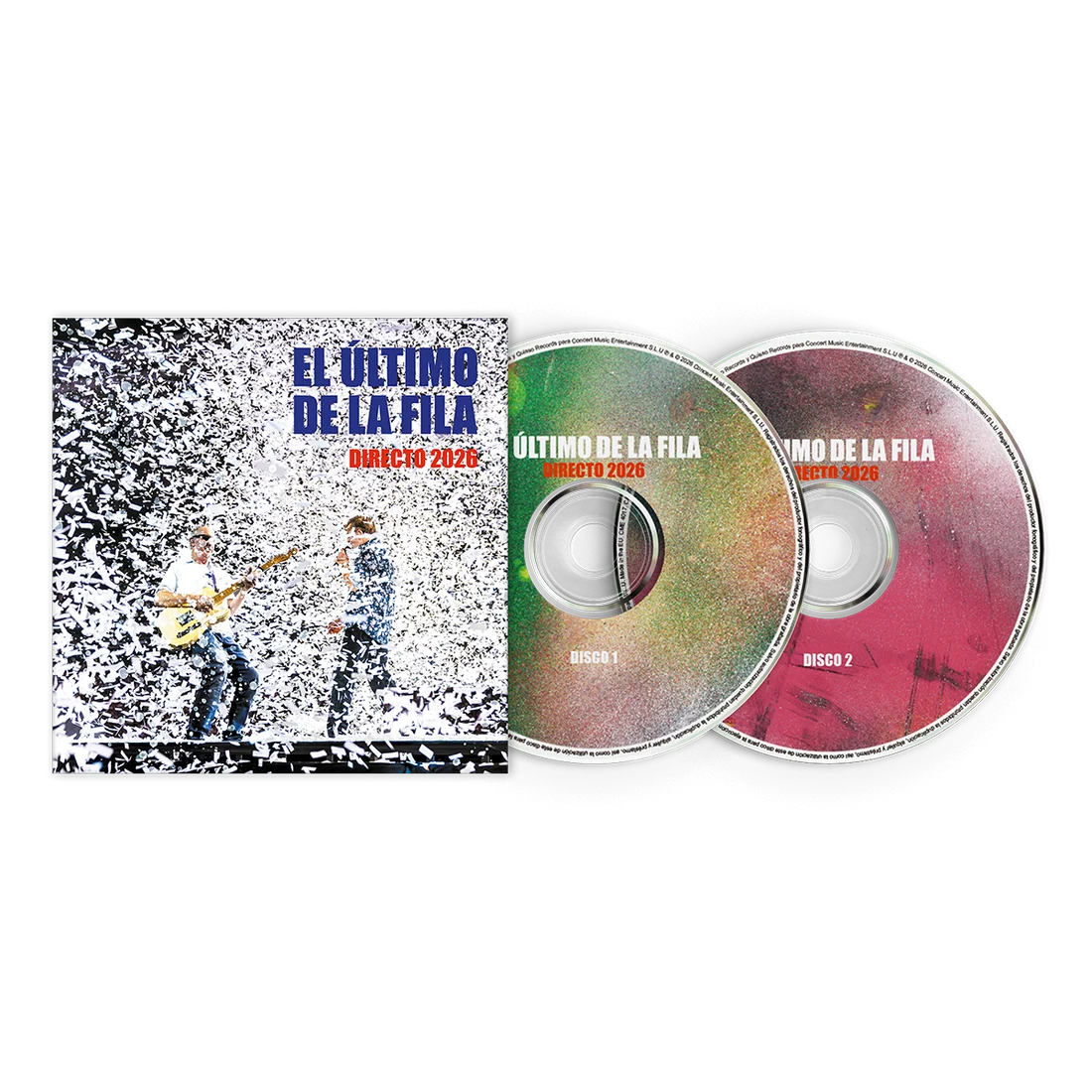 El Último de la Fila - Directo 2026 - 2CD